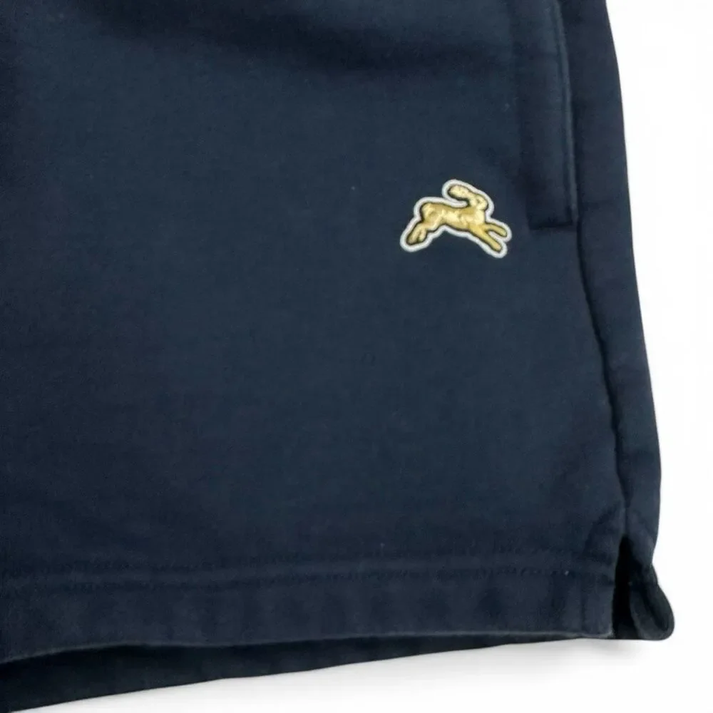 Tracksmith New England Navy Running Shorts Drawstring Cotton S